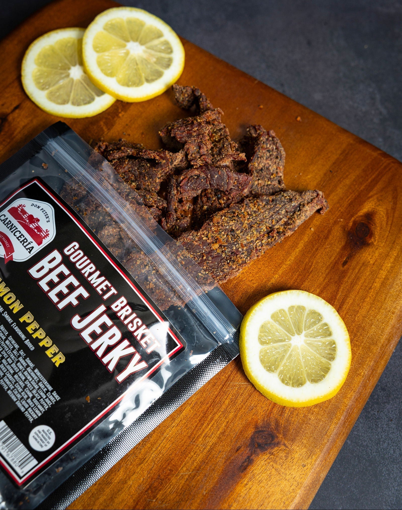 Don Peter's Brisket Beef Jerky (Lemon Pepper)