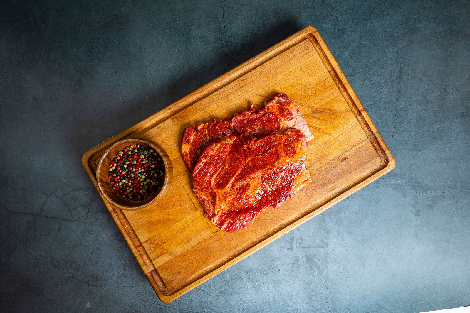 Prime Marinated Chuck Steaks (Thin Sliced)