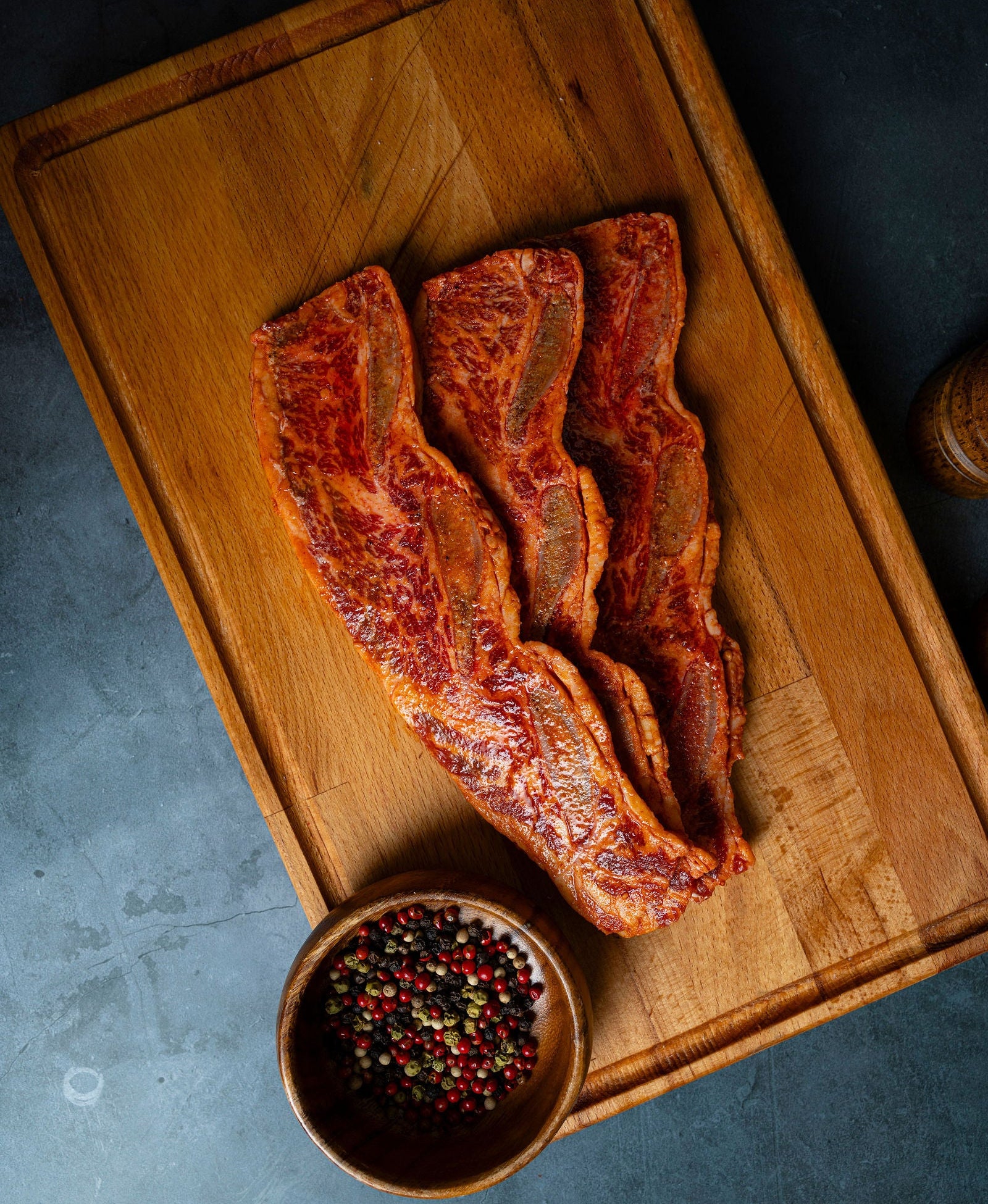 Prime 3-Bone Short Ribs (Marinated)