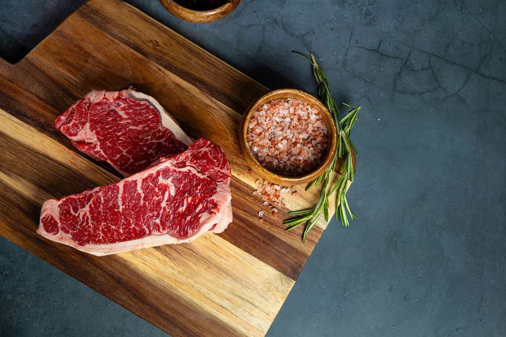 Prime Striploin Steaks (New York)