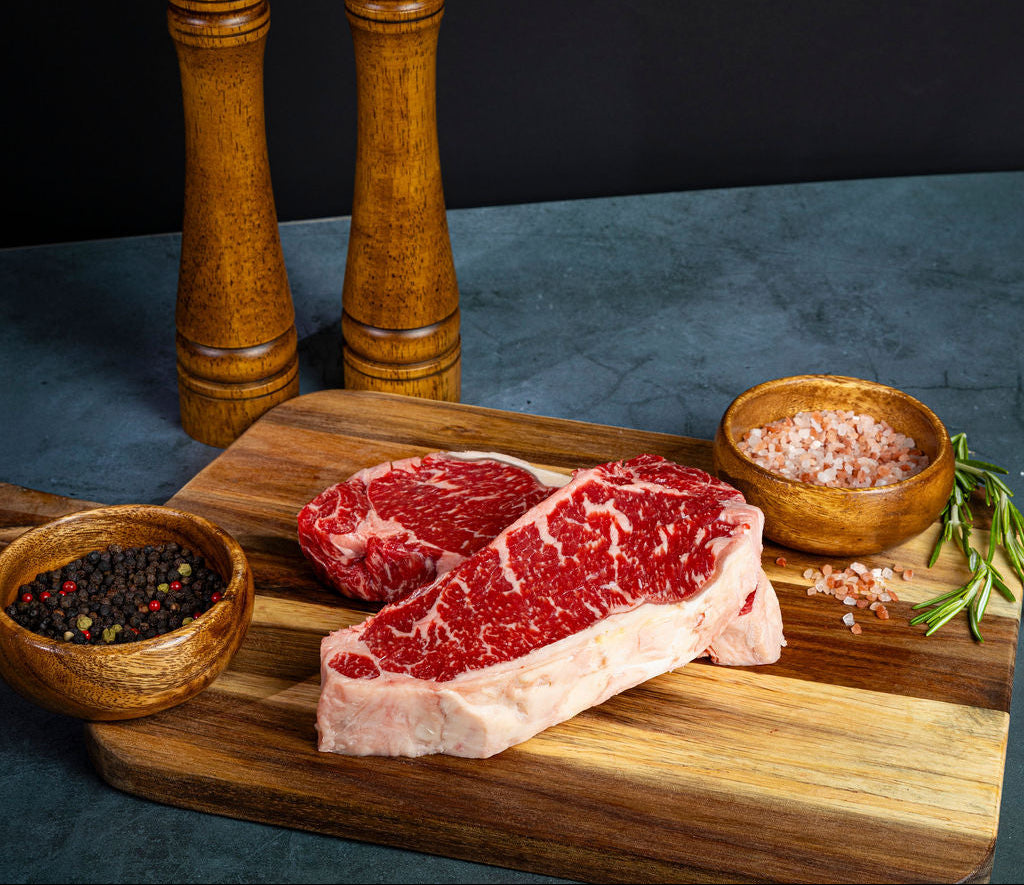 Prime Striploin Steaks (New York)